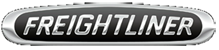Freightliner logo on black background