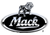 Mack emblem featuring a bulldog design
